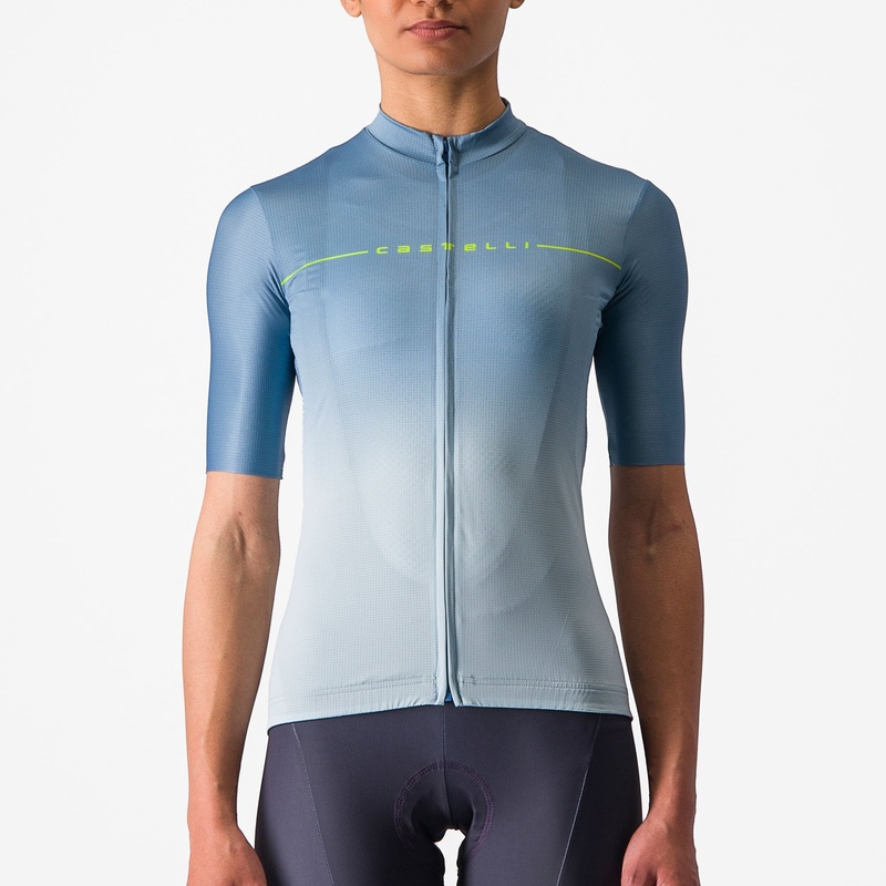Maglia donna Castelli Salita - Azzurro