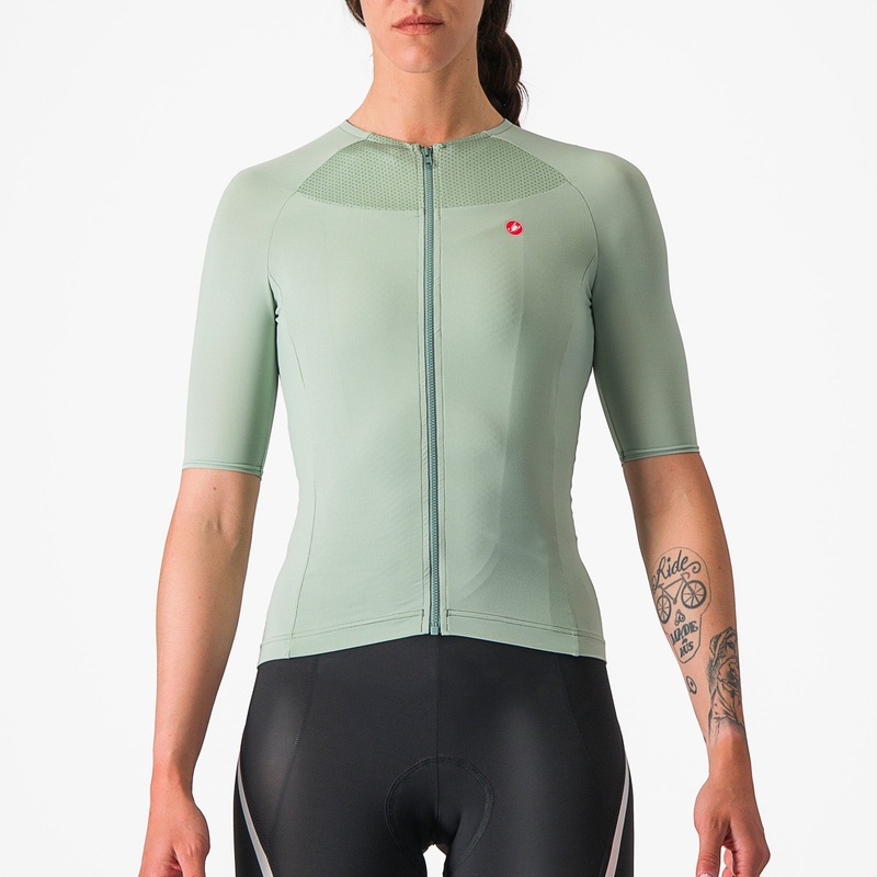 Maglia donna Castelli Velocissima 2 - Verde
