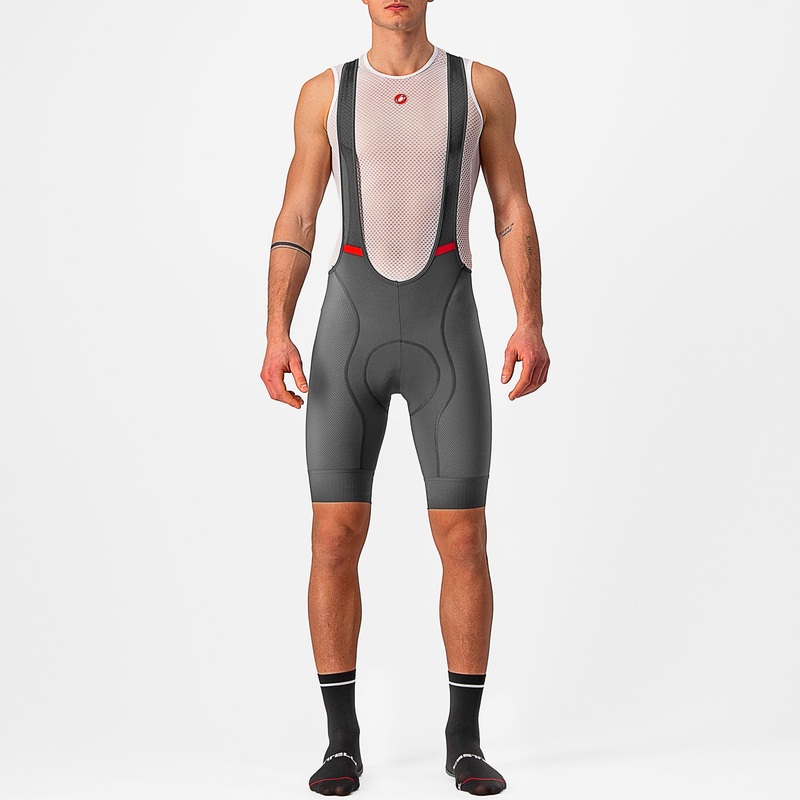 Salopette Castelli Competizione - Grigio chiaro