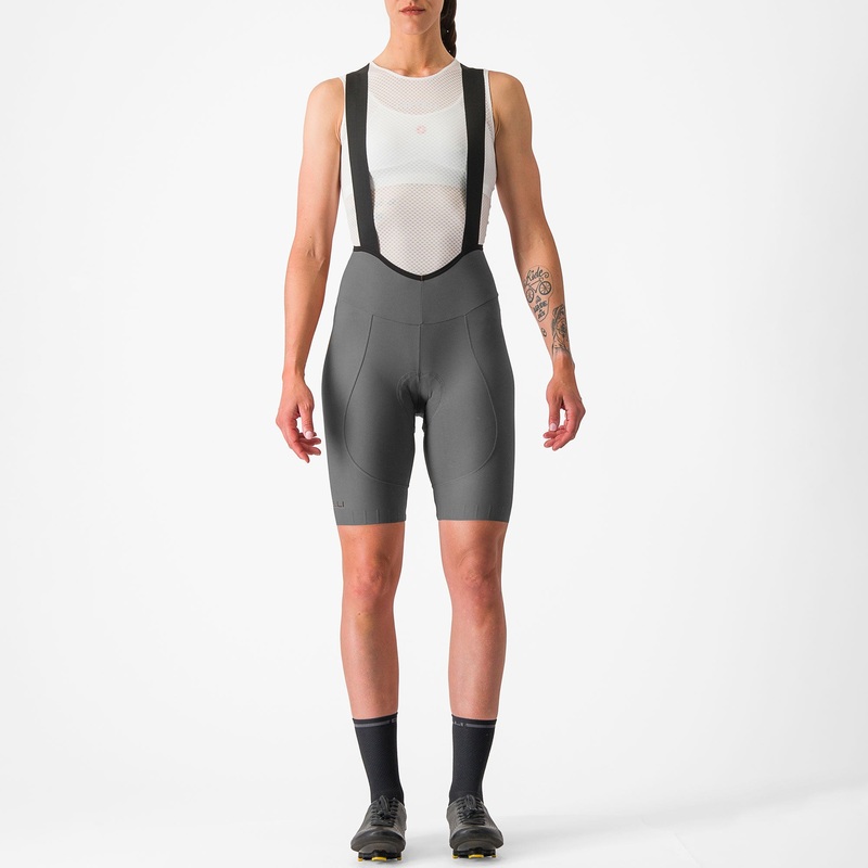 Salopette donna Castelli Espresso DT - Grey