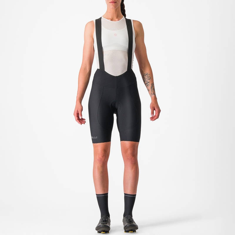 Salopette donna Castelli Espresso DT - Nero