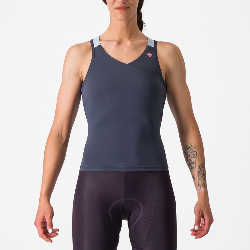 Top donna Castelli Solaris - Blu