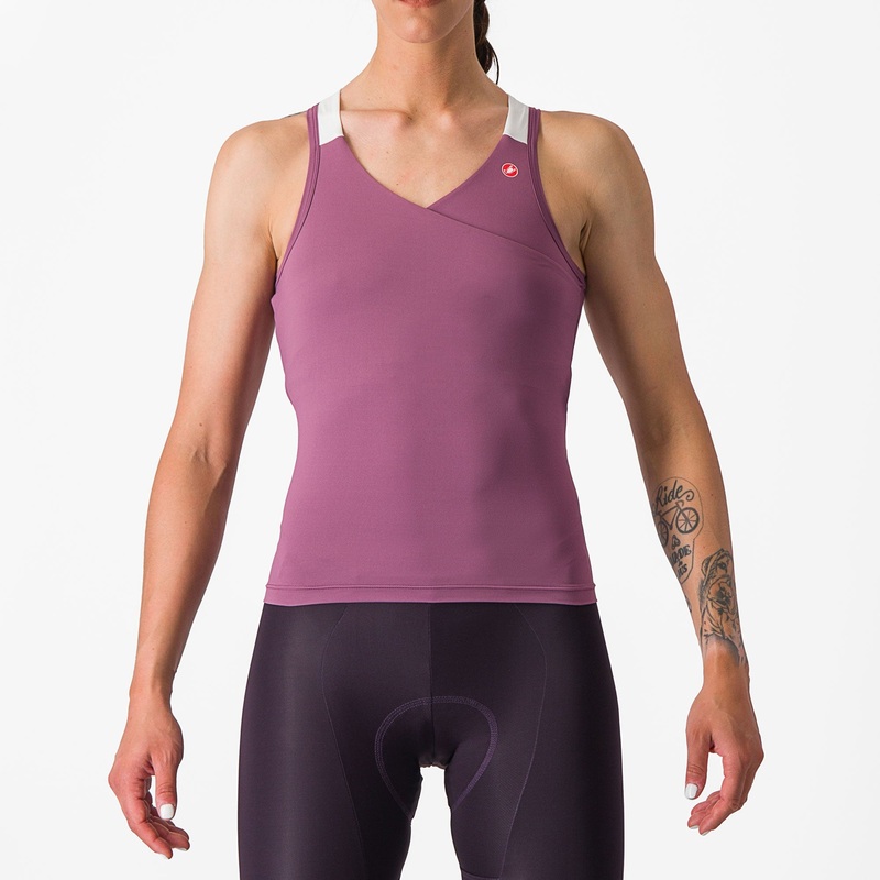 Top donna Castelli Solaris - Viola