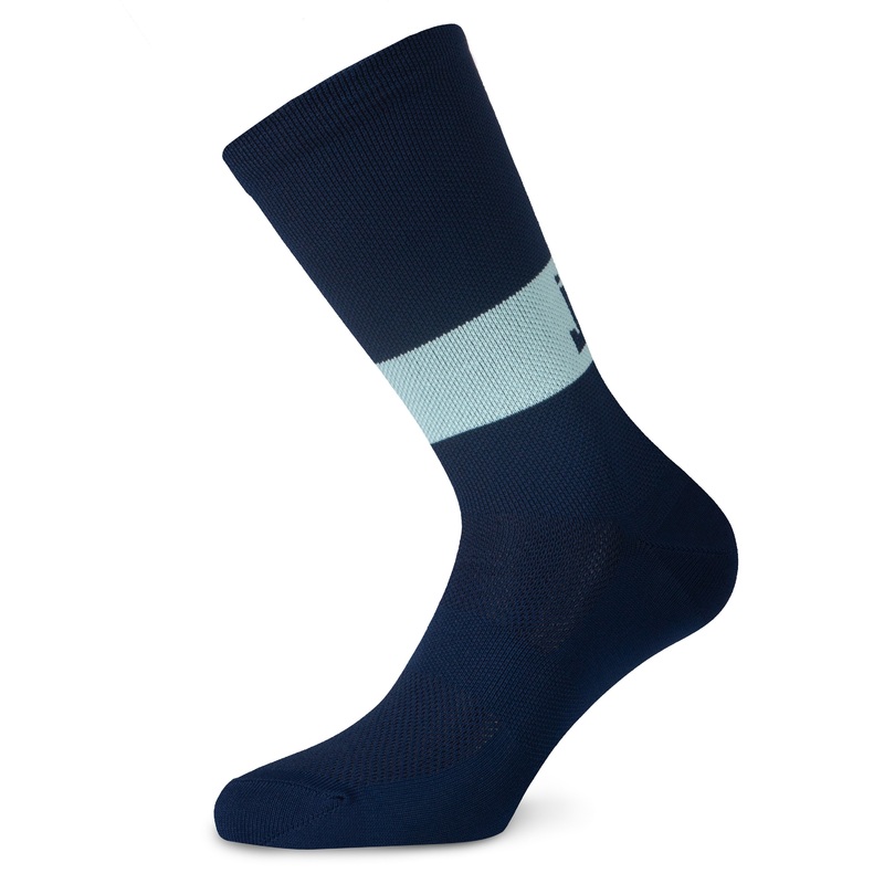 Calze Juf Train Band - Blu acqua