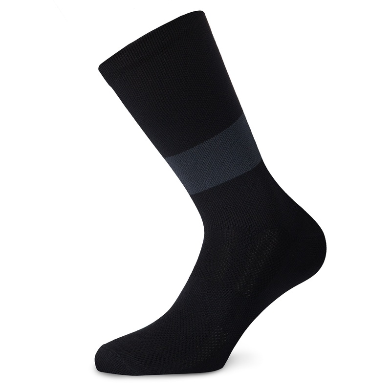 Calze Juf Train Band - Nero grigio