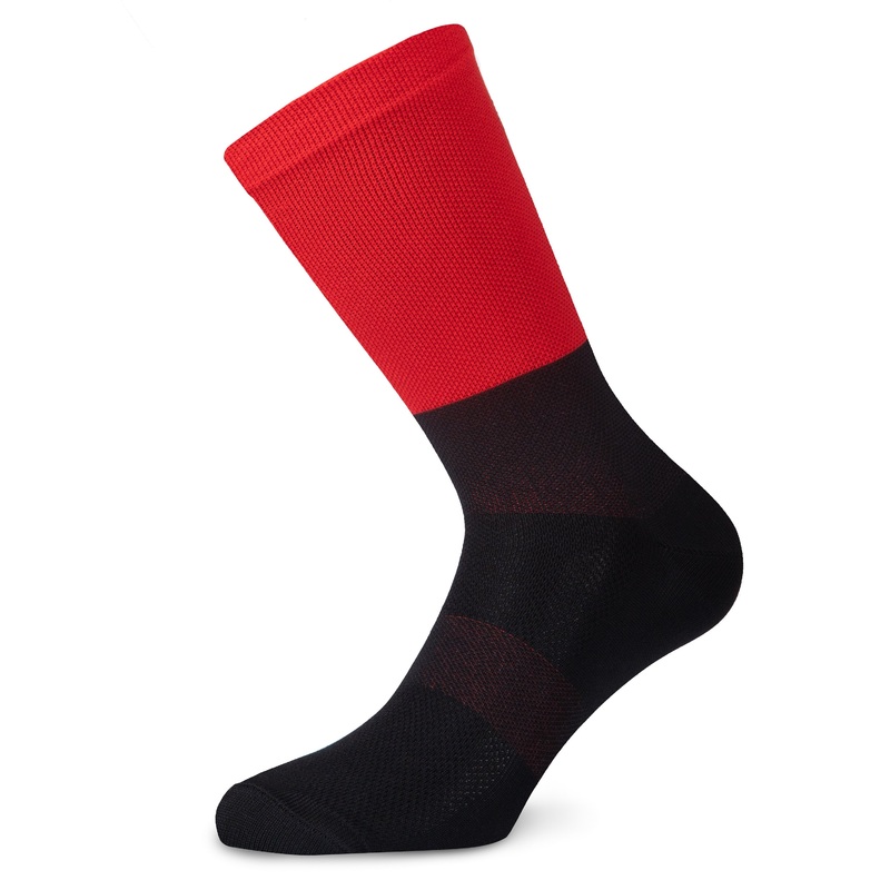 Calze Juf Train Logo - Rosso nero