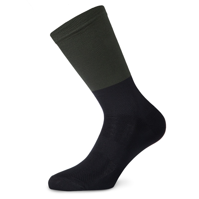 Calze Juf Train Logo - Verde nero