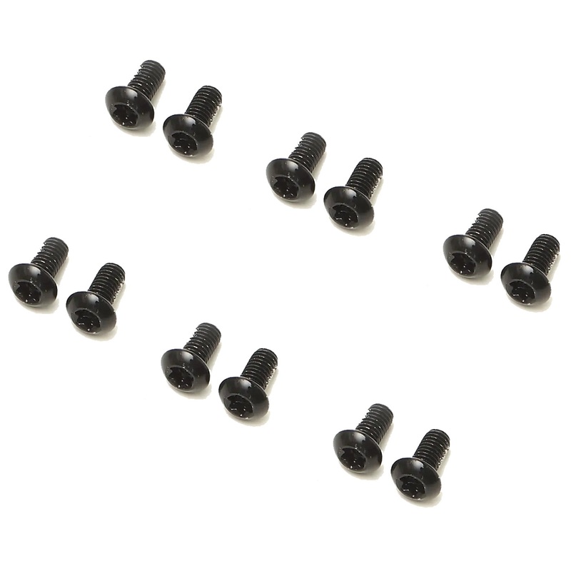 Kit viti acciaio disco freno Ashima Aro-08 - Nero