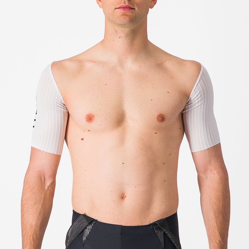 Manica corta Aero Castelli Bolero - Bianco
