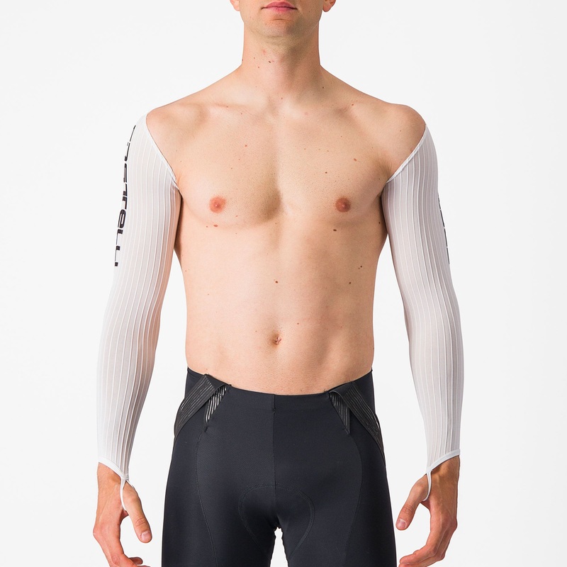 Manica lunga Aero Castelli Bolero - Bianco