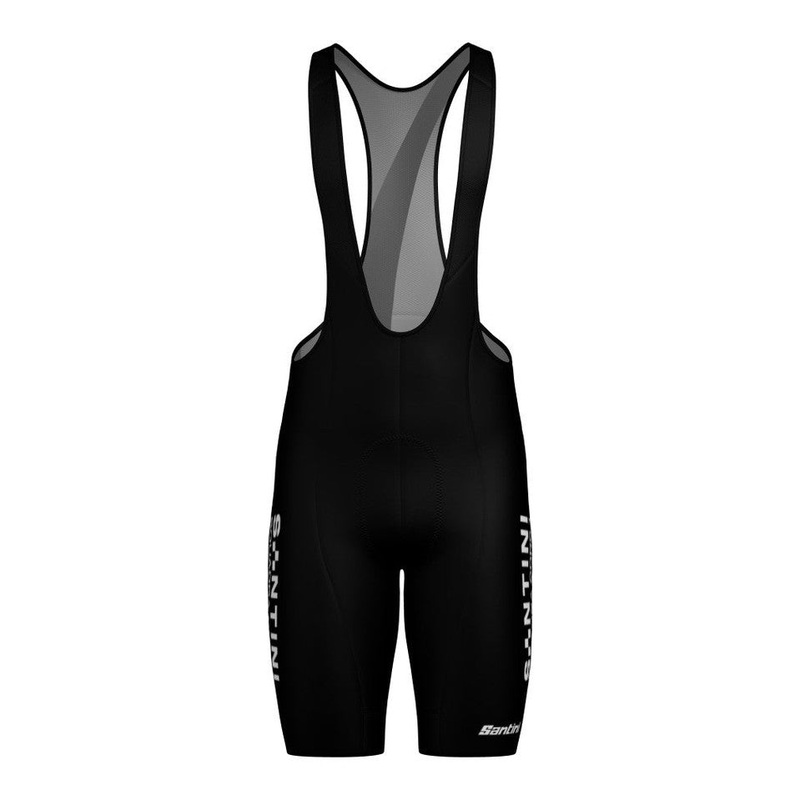 Salopette Santini Squadra Corse 2025 - Nero