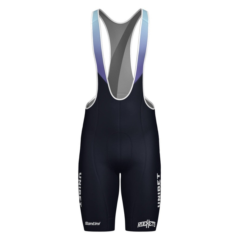 Salopette Santini Team Unibet Rockets 2025 - Blu