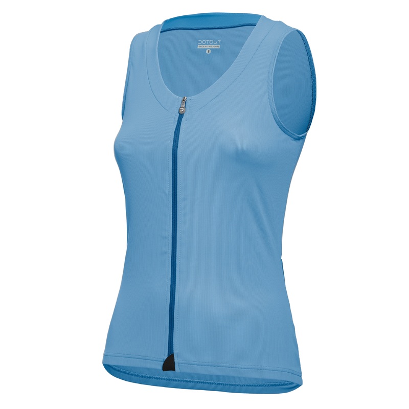 Top donna Dotout Chic Cycle - Azzurro