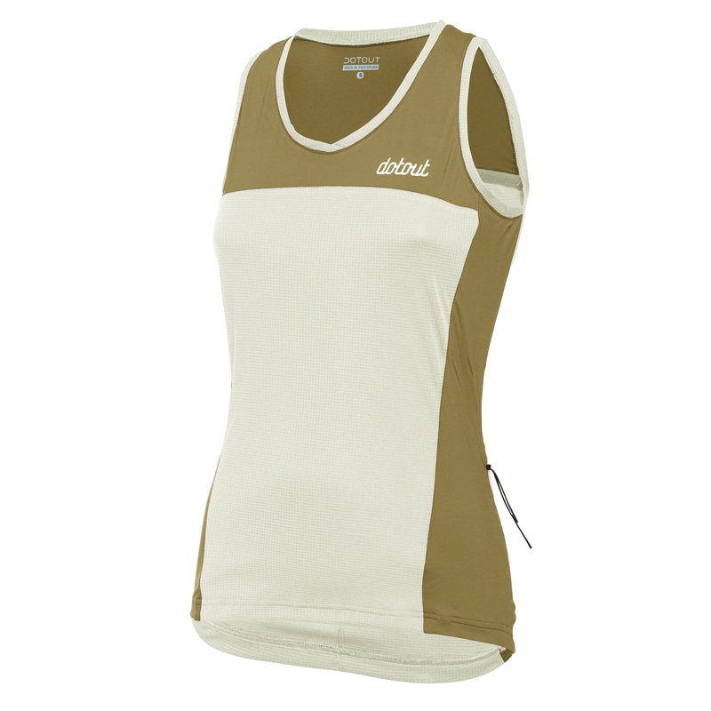 Top donna Dotout Trail - Bianco