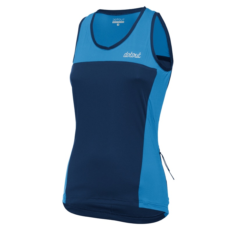 Top donna Dotout Trail - Blu