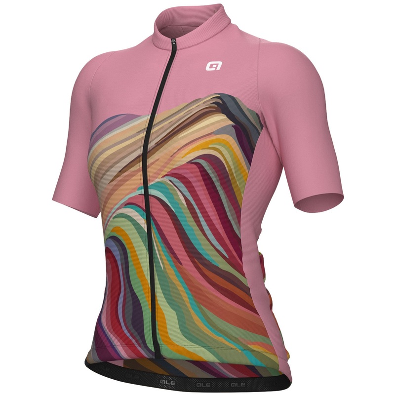 Maglia donna Ale PR-E Rainbow - Rosa
