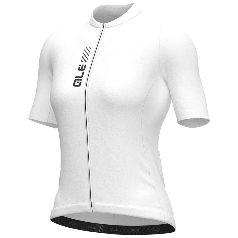 Maglia donna Ale Pragma Color Block 2.0 - Bianco