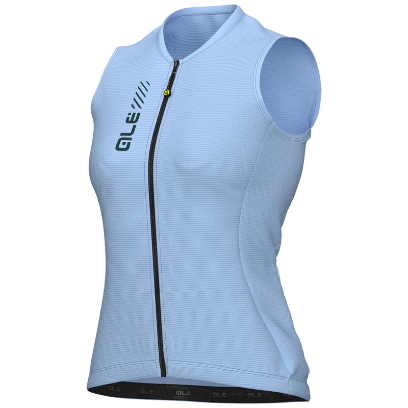 Maglia donna senza maniche Ale Pragma Color Block 2.0 - Azzurro