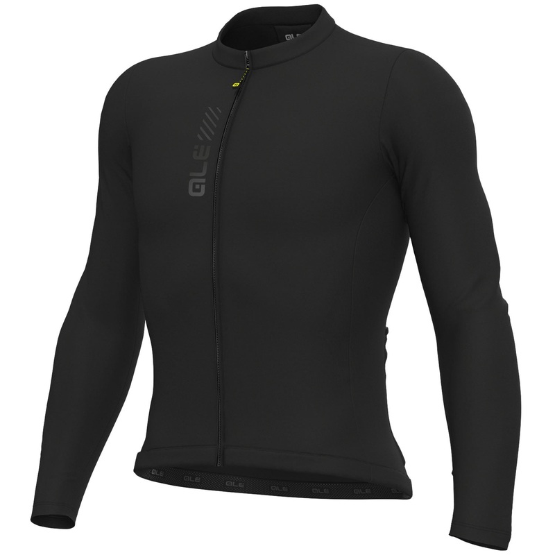 Maglia maniche lunghe Ale Pragma Color Block - Nero