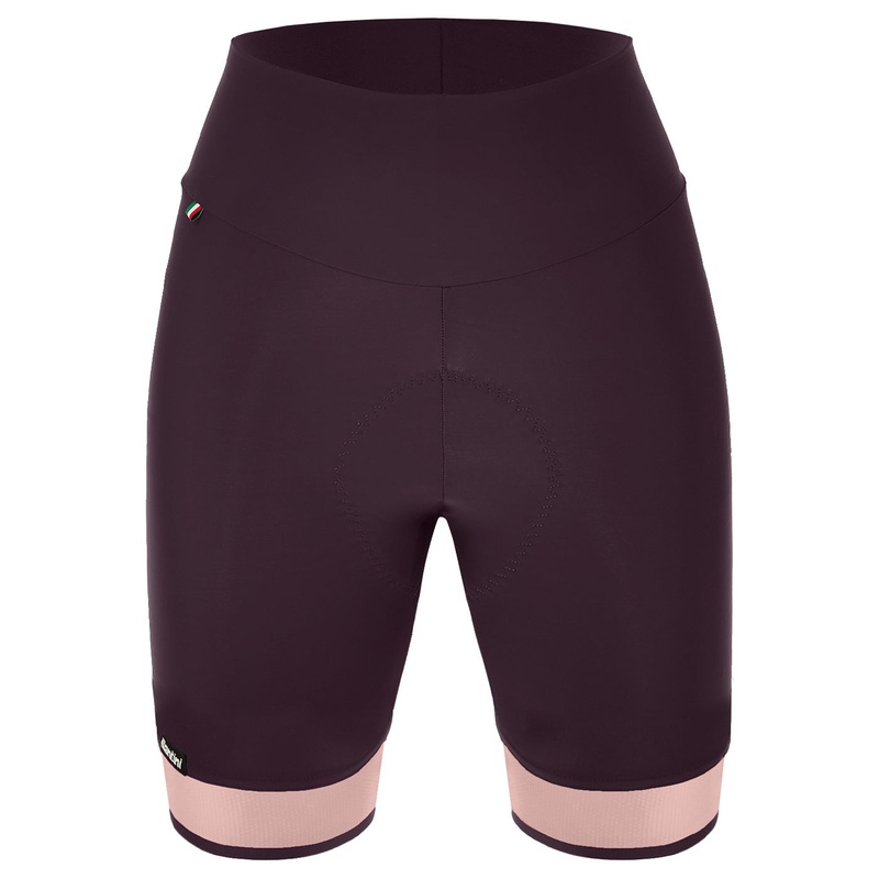 Pantaloncini donna Santini Giada Pure - Bordeaux
