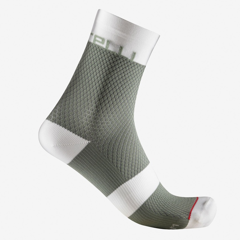 Calze donna Castelli Velocissima 12 - Verde scuro
