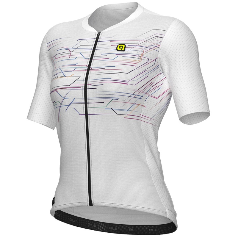 Maglia donna Ale PR-E Megabyte - Bianco