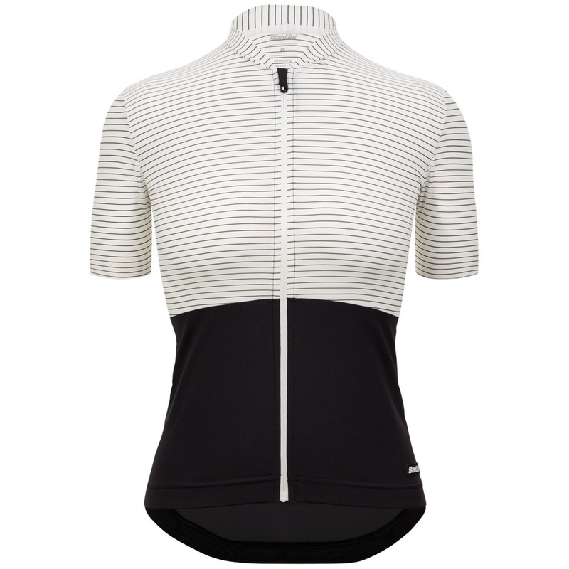 Maglia Donna Santini Color Riga - Nero