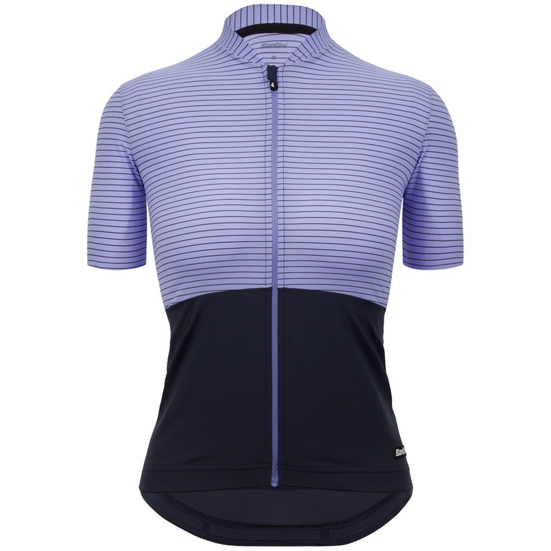 Maglia Donna Santini Color Riga - Viola