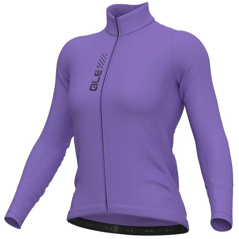 Maglia maniche lunghe donna Ale Pragma Color Block - Lilla