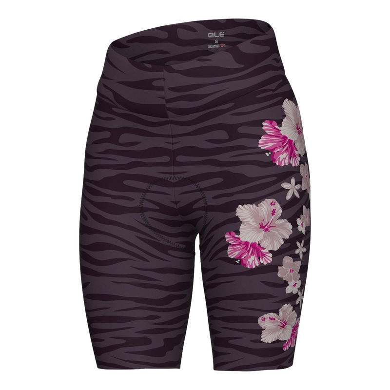 Pantaloncini donna Ale PR-E Sauvage - Viola scuro