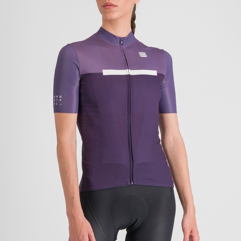 Maglia donna Sportful Pista - Viola
