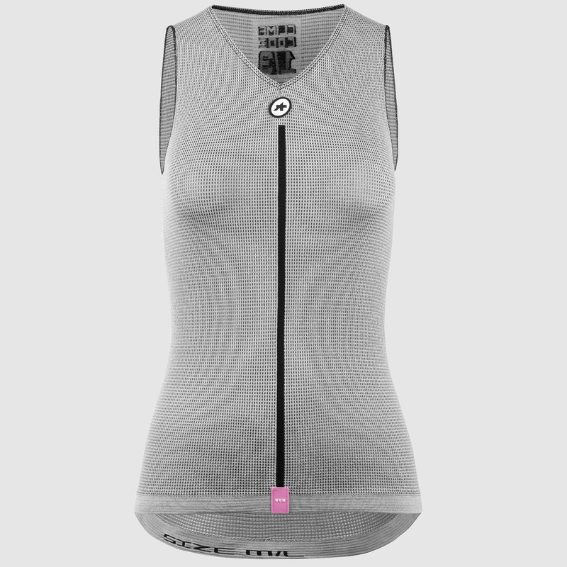 Maglia intima senza maniche donna Assos 1/3 NS Skin Layer P1 - Grigio