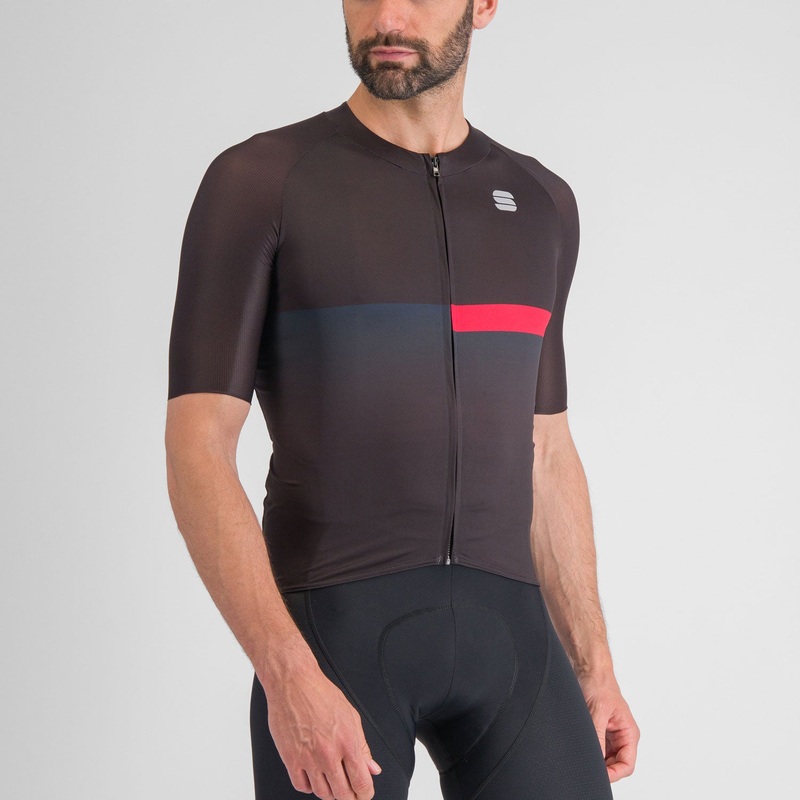 Maglia Sportful Bomber - Nero rosso