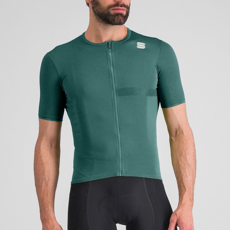 Maglia Sportful Matchy - Verde scuro