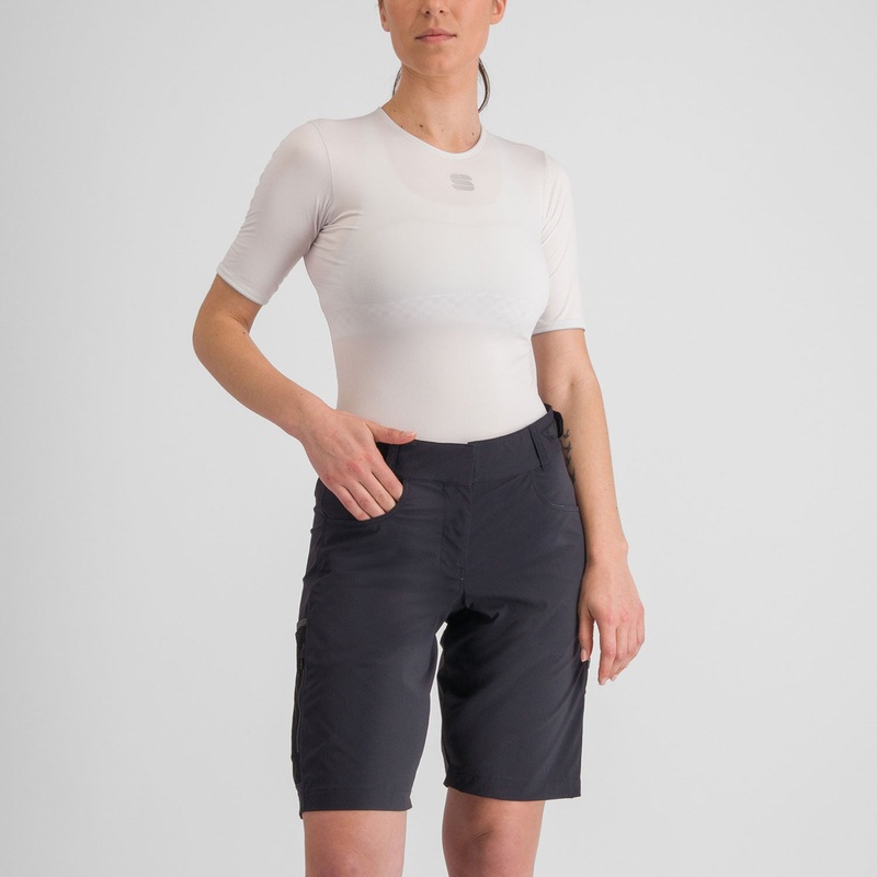Pantaloncini donna Sportful Supergiara - Nero nero