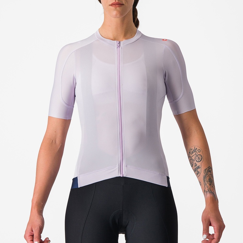 Maglia donna Castelli Espresso - Lilla