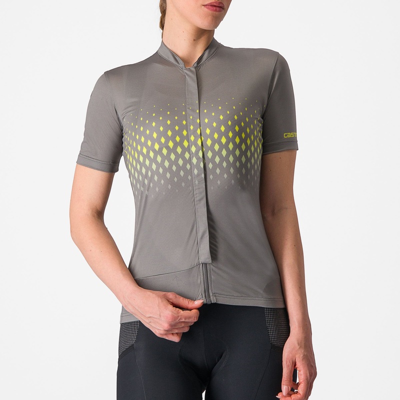 Maglia donna Castelli Unlimited Sentiero 3 - Grigio