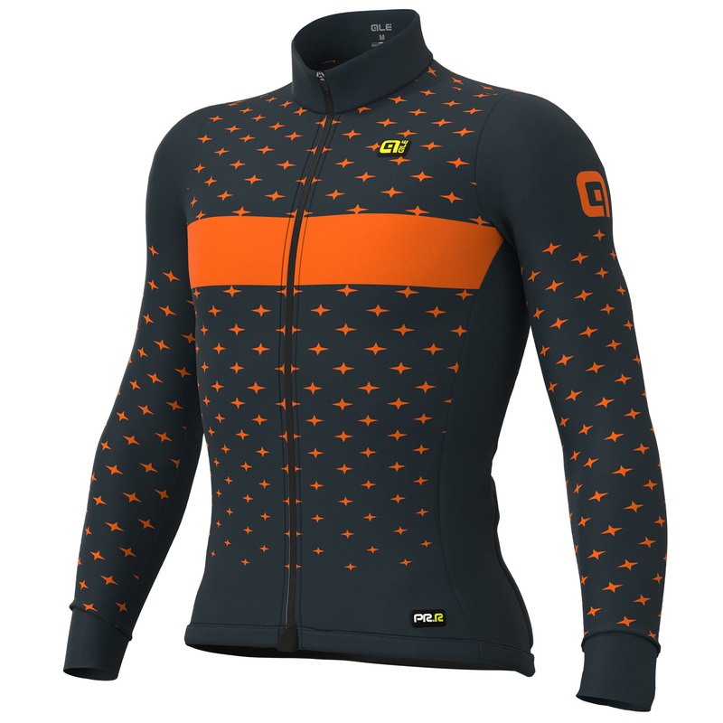 Maglia maniche lunghe Ale PRR Stars - Arancio