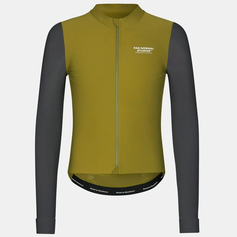 Maglia maniche lunghe Pas Normal Studios Mechanism - Verde grigio