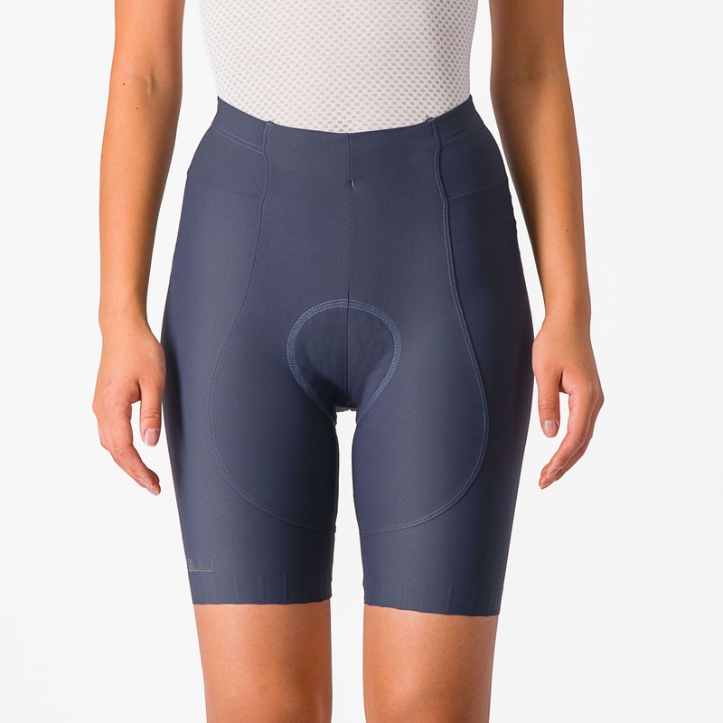 Pantaloncini donna Castelli Espresso DT - Blu