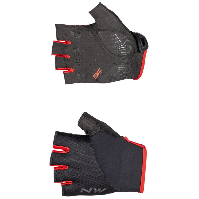 Guanti Northwave Fast - Nero rosso