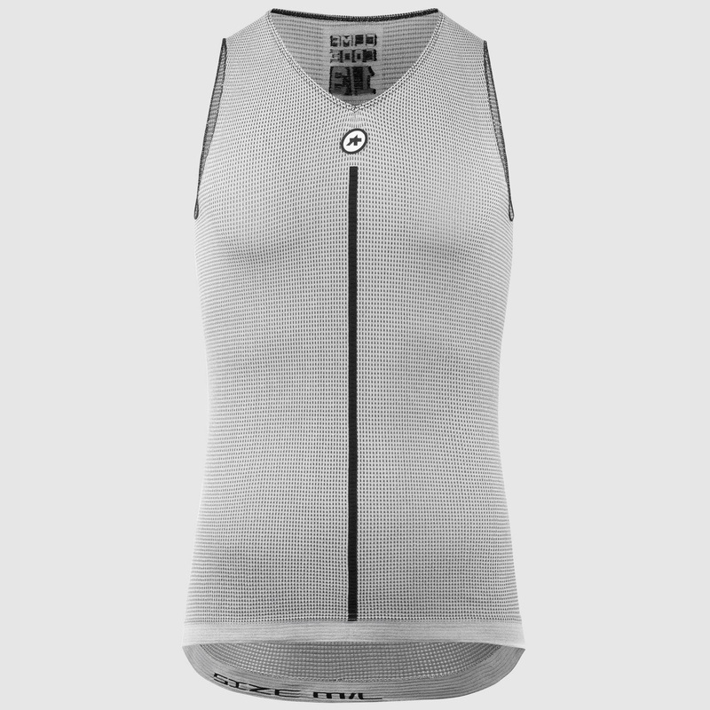 Maglia intima senza maniche Assos 1/3 NS Skin Layer P1 - Grigio