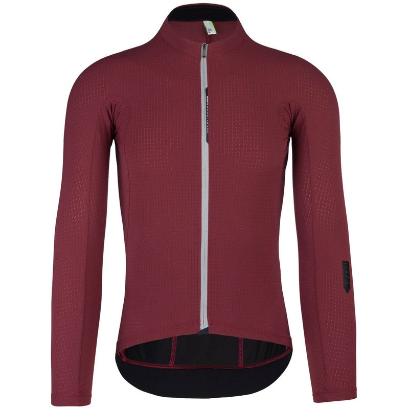 Maglia maniche lunghe Q36.5 L1 Pinstripe X - Bordeaux