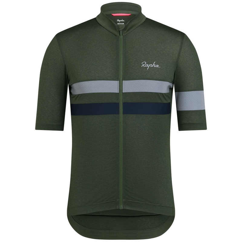 Maglia Rapha Brevet Lightweight - Verde scuro