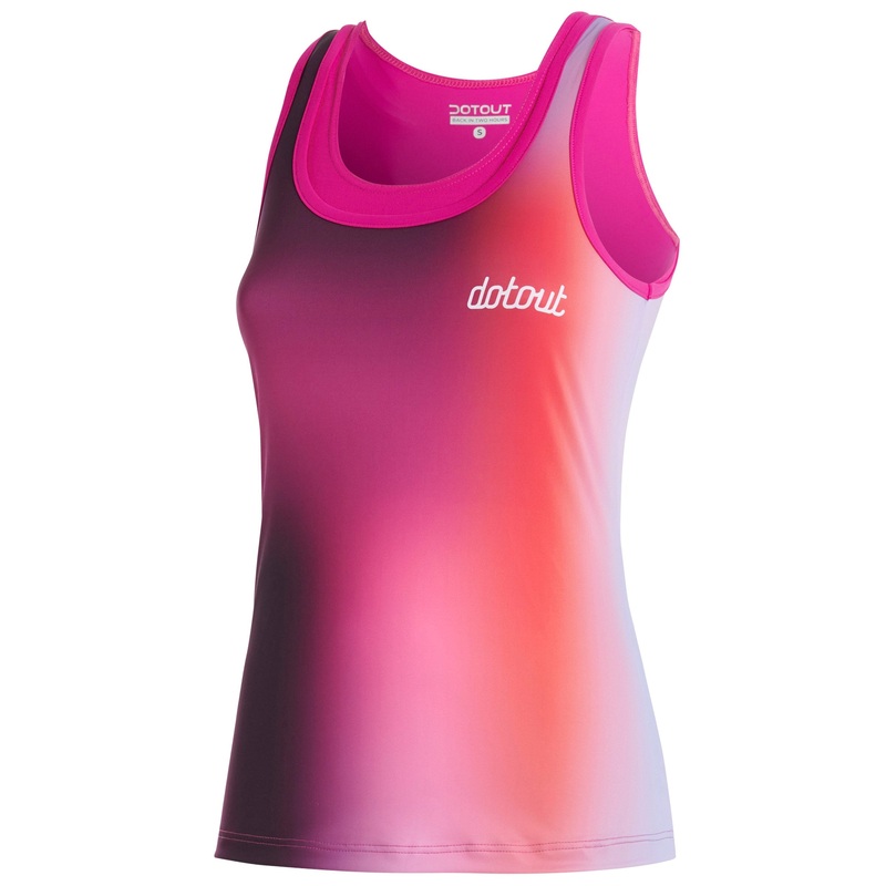 Top donna Dotout Flash - Rosa