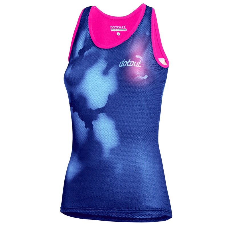 Top donna Dotout Mood 2.0 - Blu