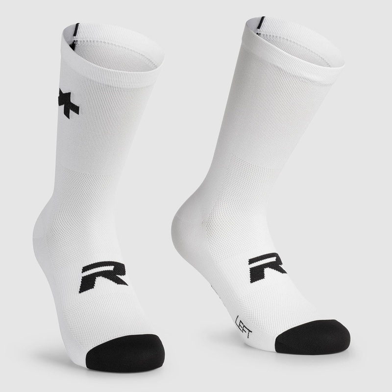 Calze Assos R S9 Twin Pack - Bianco