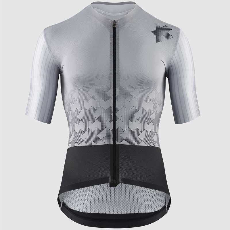Maglia Assos Equipe RS S11 Stars Edition - Argento