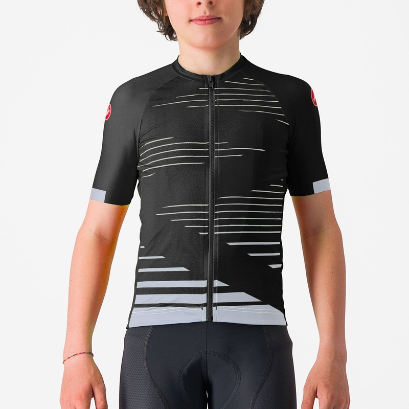 Maglia bambino Castelli Aero - Nero
