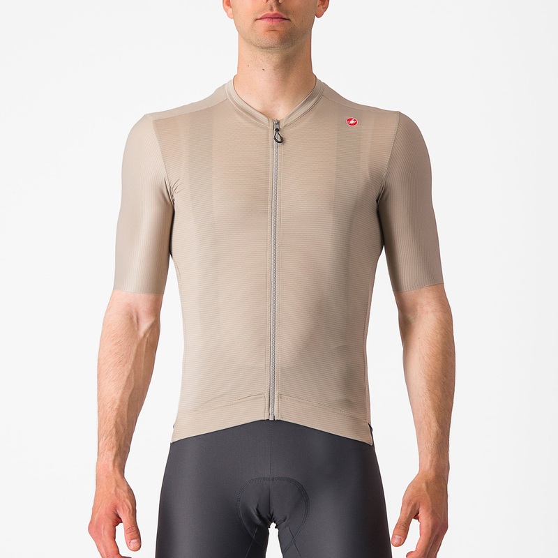 Maglia Castelli Espresso - Beige